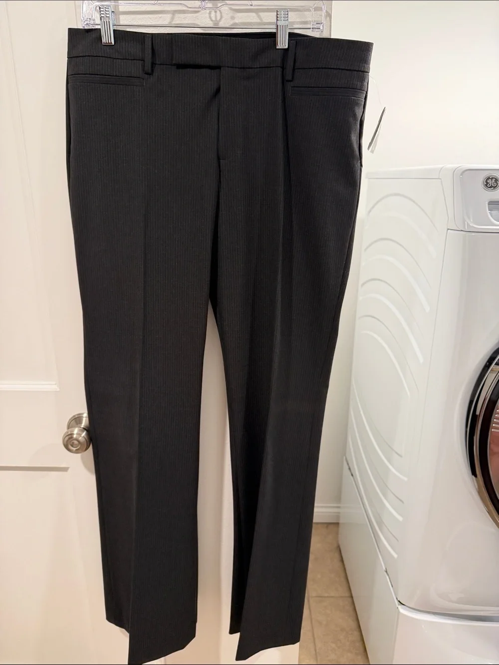 GAP Women’s Black Pinstripe Dress Pants